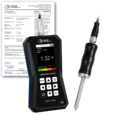 Vibrómetro PCE-VT 3700S-ICA incl. certificado de calibración ISO